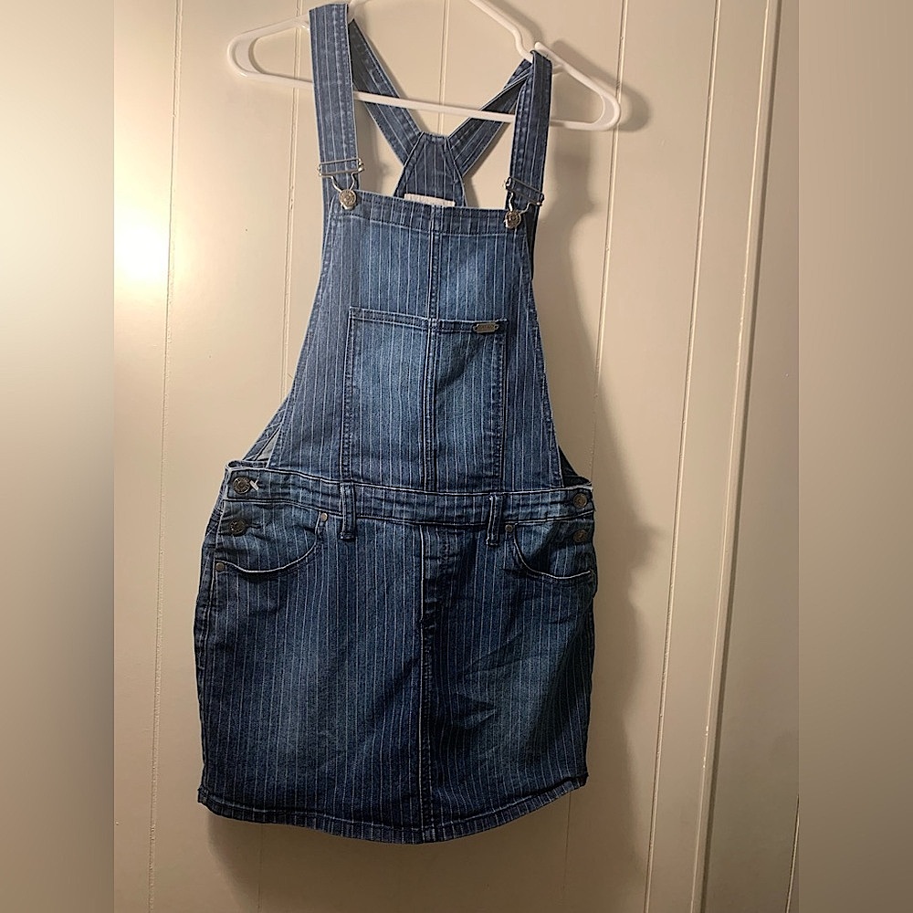 Buffalo David Bitton Blue Denim Midi Skirt